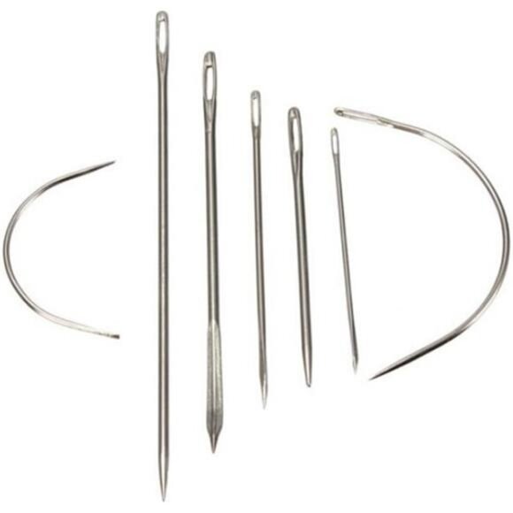 Leather Craft Basic Stitching Sewing Hand Tool Set Saddle Groover - Picture 2 of 8